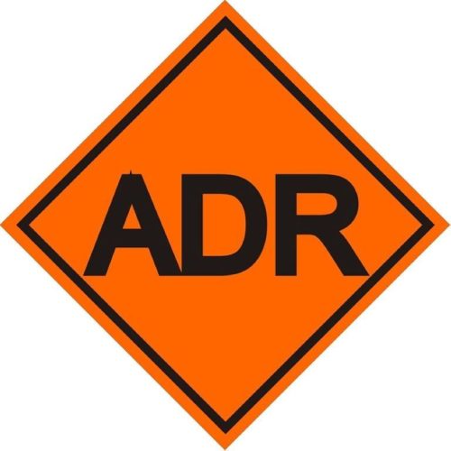 ADR matrica ADR dobozokhoz 10x10cm