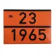 ADR tábla számozott 23/1965 LPG