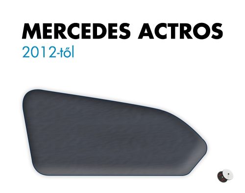 Mercedes ajtó borítás ACTROS 2011-től szürke