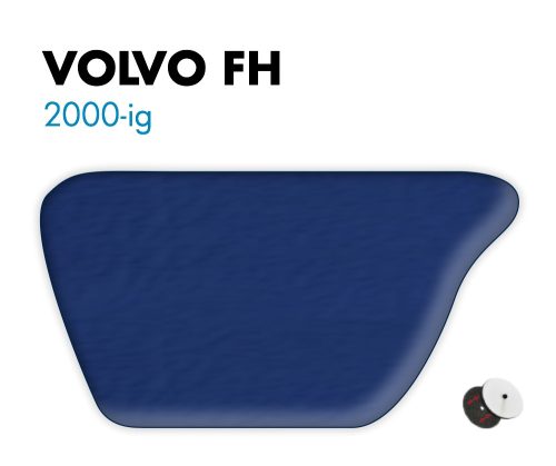 Volvo ajtó borítás FH 2000 előtt kék