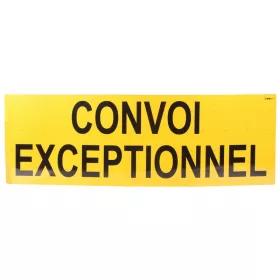   Túlméretes szállítmány tábla CONVOI EXCEPTIONNEL 120x40