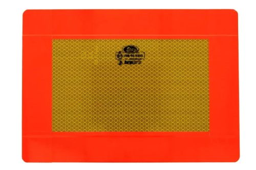 Fényvisszaverő matrica keretes 282x200mm