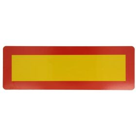 Fényvisszaverő matrica keretes 300x100mm