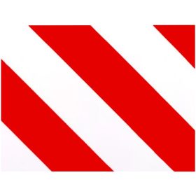 Túlnyúló rakomány matrica 40x30cm JOBB