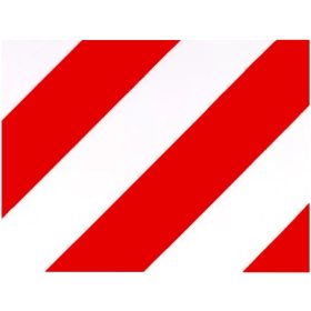 Túlnyúló rakomány matrica 40x30cm BAL