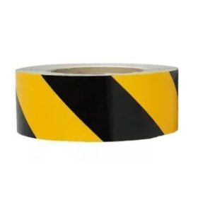 Fényvisszaverő szalag sárga-fekete 5cm