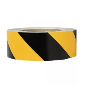 Fényvisszaverő szalag sárga-fekete 5cm