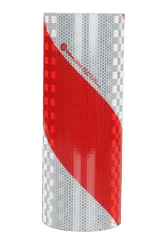 3M fényvisszaverő szalag piros-fehér JOBB 28cm Minősített