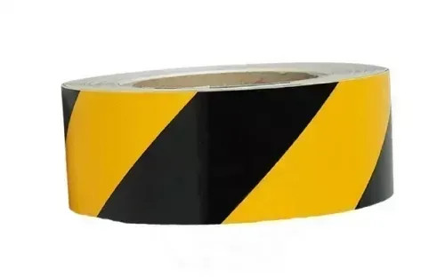 3M fényvisszaverő szalag sárga-fekete BAL 5cm