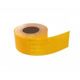 Fényvisszaverő szalag sárga 8cm