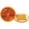 Prizma kerek (80mm) sárga öntapadós