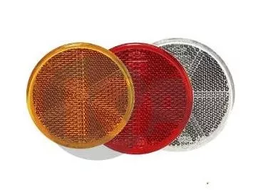 Prizma kerek (80mm) sárga öntapadós