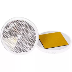 Prizma kerek (80mm) fehér öntapadós