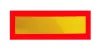 Fényvisszaverő matrica keretes 565x200mm