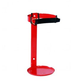   Tűzoltó készülék tartó konzol 6 kg-os készülékhez, tányéros