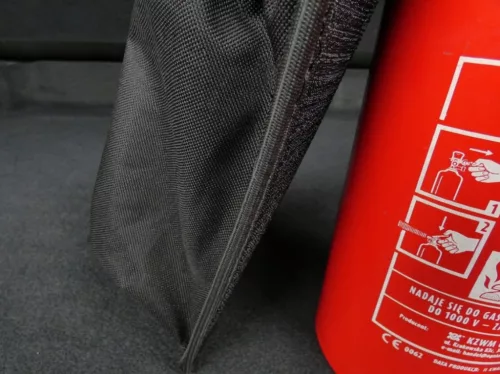 Tűzoltó készülék tartó 1 kg-os készülékhez