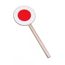 Jelzőtárcsa piros / piros