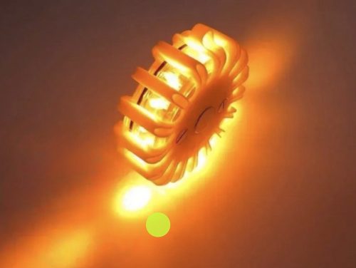 Tölthető LED biztonsági villogó 9 az 1-ben 