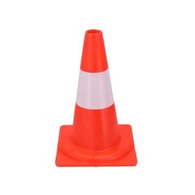 Terelőkúp (Elakadásjelző bója) 34 cm piros-fehér