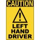 LEFT HAND DRIVER matrica