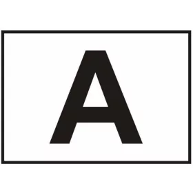 Hulladék szállító "A" matrica 35x25 cm