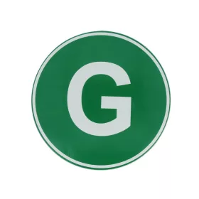 Matrica "G" 22cm