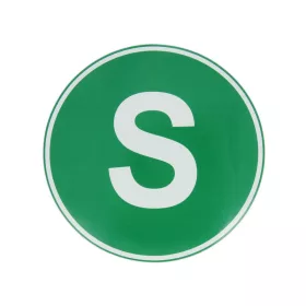 Matrica "S" 22cm