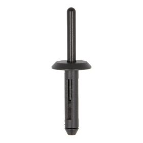 Kárpitpatent 6mm / 17mm rúd biztosítóval fekete