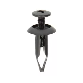   Kárpitpatent 7mm / 15mm / 23mm menetes rúd biztosítóval fekete