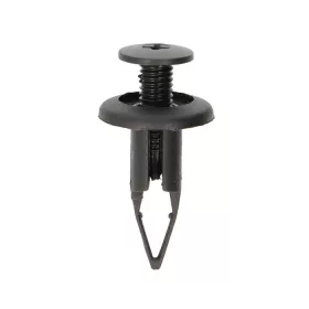 Kárpitpatent 9mm / 20mm menetes rúd biztosítóval fekete