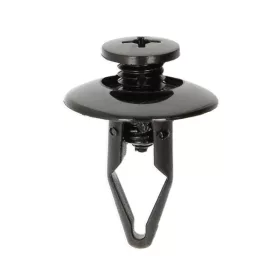   Kárpitpatent 8mm / 20mm / 19mm menetes rúd biztosítóval fekete