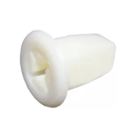 Műanyag négyszöganya 8,5 x 8,5 / 4,8 mm fehér