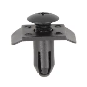   Kárpitpatent 10mm / 20x30mm menetes rúd biztosítóval fekete