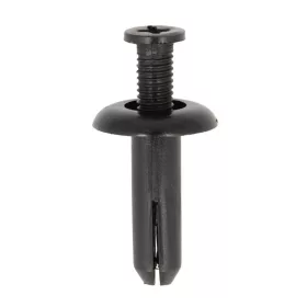   Kárpitpatent 8mm / 20mm / 26mm menetes rúd biztosítóval fekete