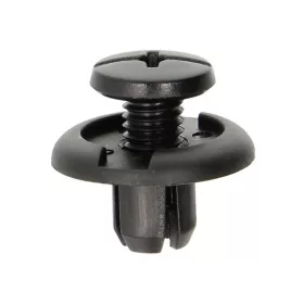  Kárpitpatent 8,5mm / 20mm menetes rúd biztosítóval fekete