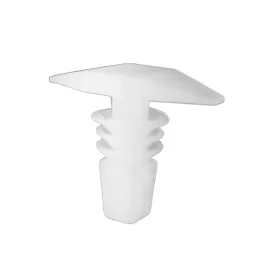 Gumikéder patent 5mm / 16 x 7mm fehér