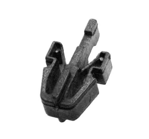 Díszrács patent 10x10 mm fekete