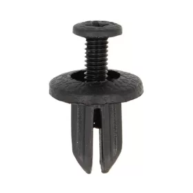   Kárpitpatent 8,5mm / 15mm menetes rúd biztosítóval fekete