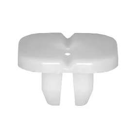 Műanyag négyszöganya 8 x 8 / 5,5 mm fehér nyitott