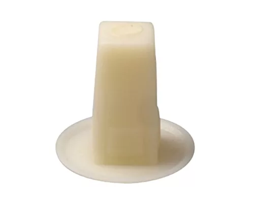 Műanyag négyszöganya 8 x 8 / 5,5 mm fehér zárt