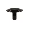 Rejtett kárpitpatent 4,5mm / 17 x 8,5mm fekete