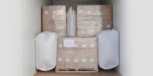 Rakományrögzítő légzsák