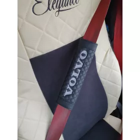 Volvo biztonsági öv párna fekete steppelt