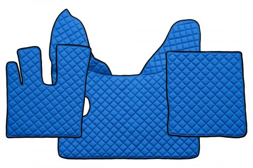 Műbőr teljes padló borítás Daf XF Euro6 2013-tól (kék) man. váltó
