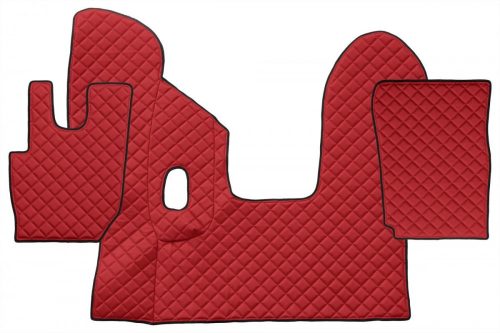 Műbőr teljes padló borítás Daf CF Euro6 2013-tól (piros) man. váltó