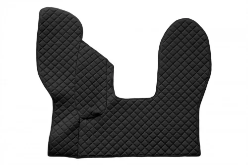 Bőr teljes padló borítás Daf CF Euro6 2013-tól (FEKETE) aut. váltó