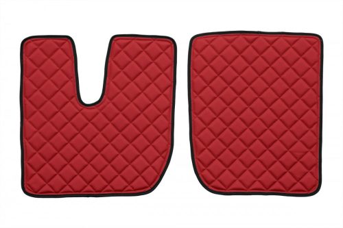 Bőr teljes padló borítás Iveco Stralis (HI-WAY) automata, hűtővel PIROS