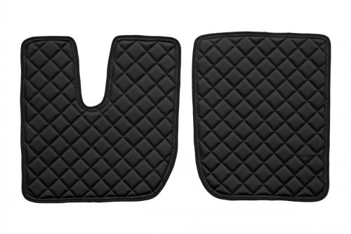 Bőr teljes padló borítás Iveco Stralis (HI-WAY) automata, hűtővel FEKETE