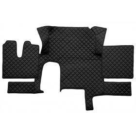   Bőr teljes padló borítás Man TGX Automata (Egy fiókos) FEKETE