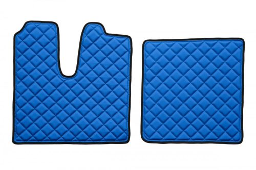 Bőr teljes padló borítás Man TGX Manual (Egy fiókos) KÉK